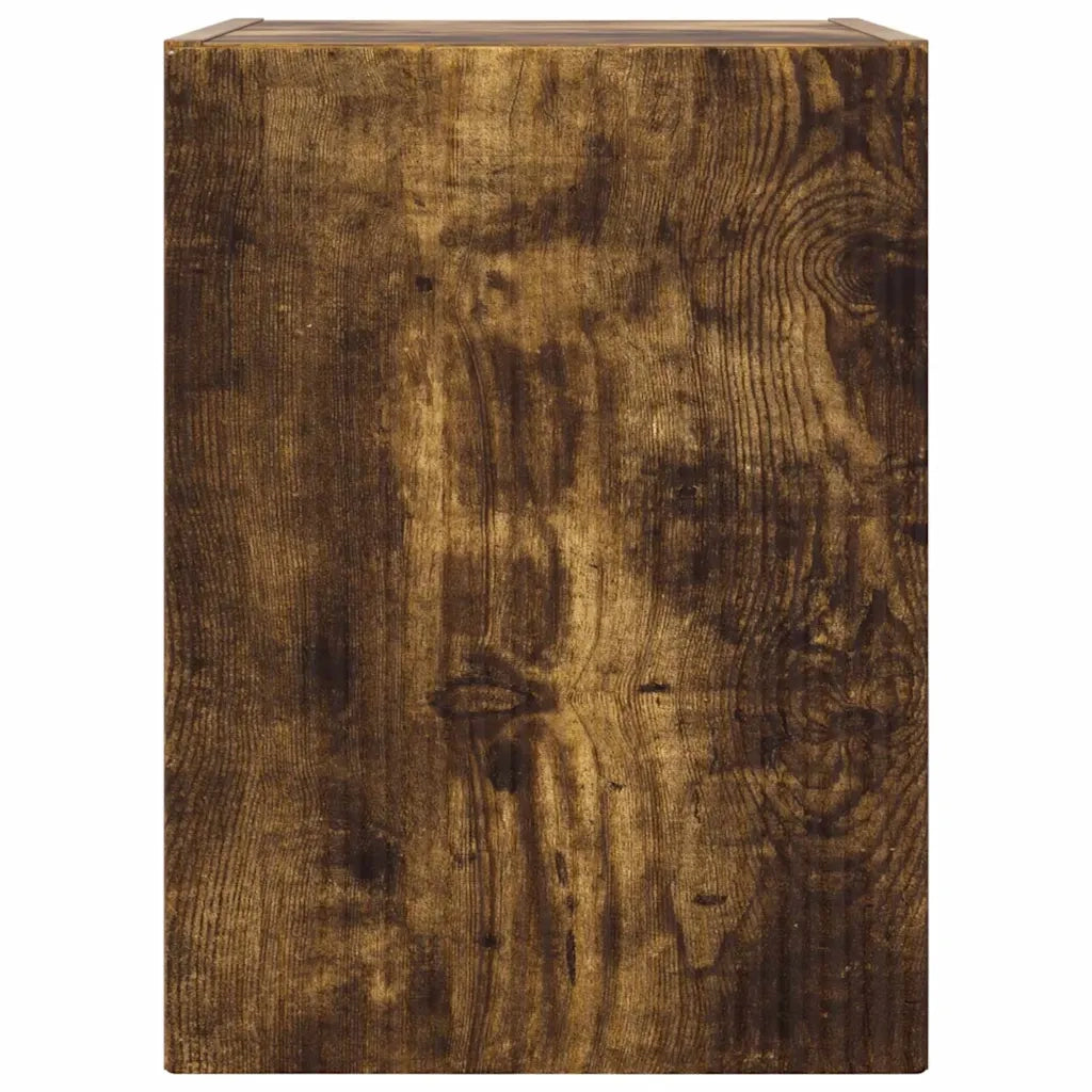 Mobile TV da parete-Mobile TV a Muro-Credenza TV Rovere fum¨¦ 30 x 31 x 40 cm
