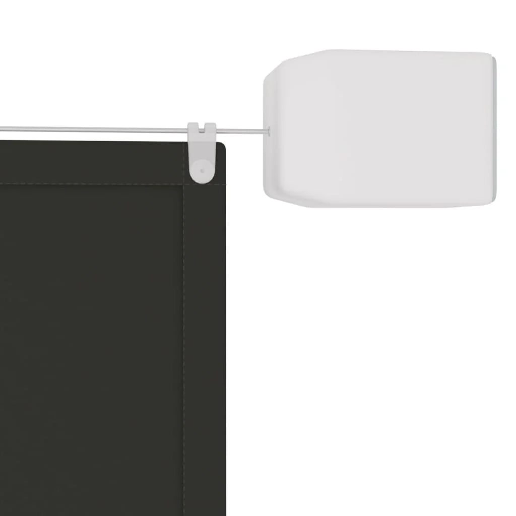 Tenda da sole verticale 140 x 800 cm tessuto oxford antracite 02_0007495