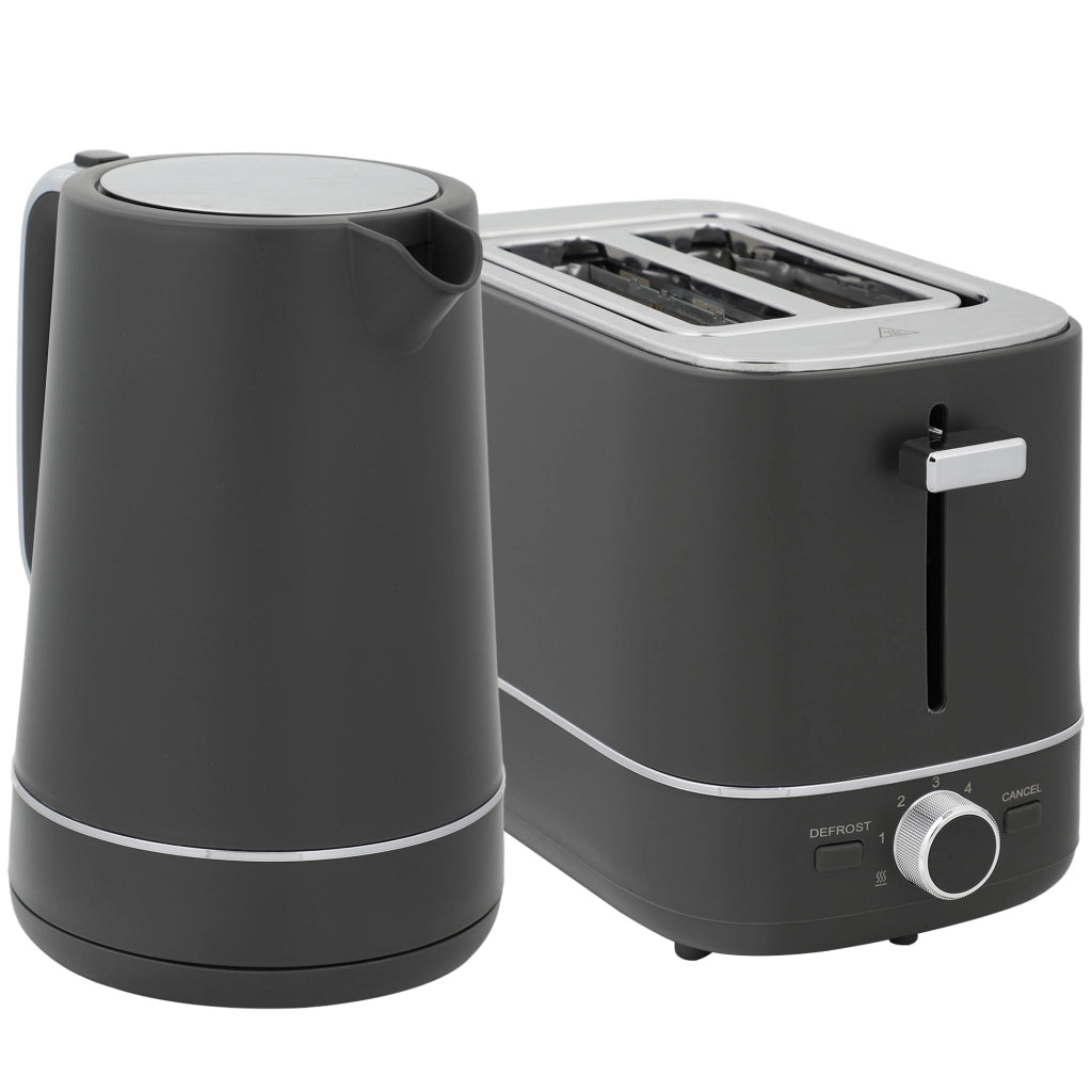 Bollitore e tostapane ¨C Minimal ¨C Grigio
