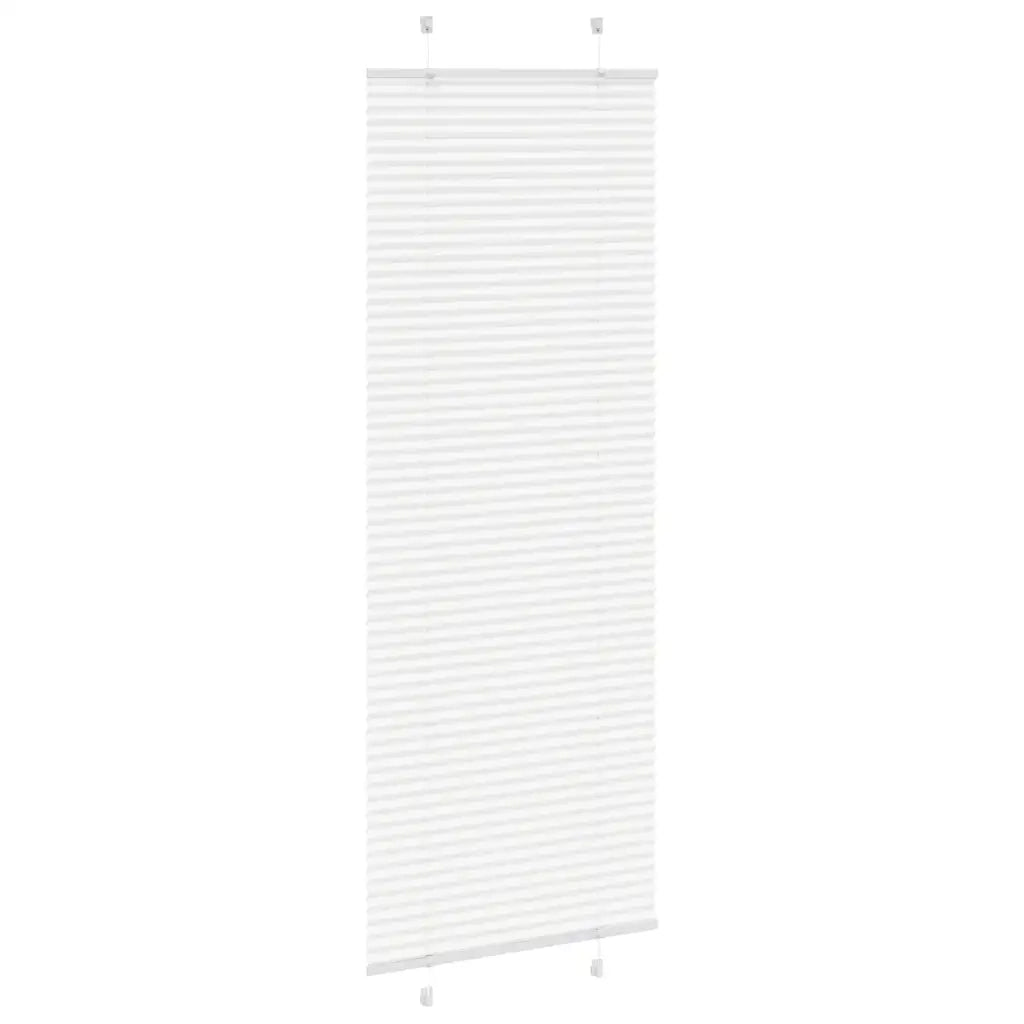 Tenda Plissettata | Tenda pliss¨¨ Bianca 75x200 cm Larghezza Tessuto 74,4 cm