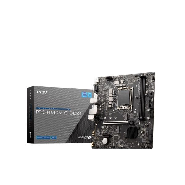 Msi pro h610m-g scheda madre intel h610 lga 1700 micro atx