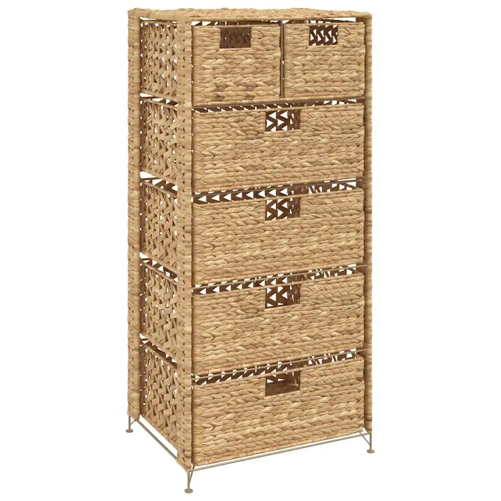 Armadietto Portaoggetti 6 Cesti 47x37x100 cm Giacinto d'Acqua 245493