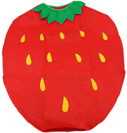 Costume da ciliegia - Abito da cosplay divertente - Leggero - Respirante - Abito da travestimento - Cappello - Tela non tessuta - Costume da frutta