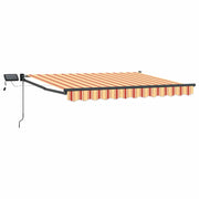 Tenda retrattile manuale con LED Multicolore 3 x 2,5 m 3419425