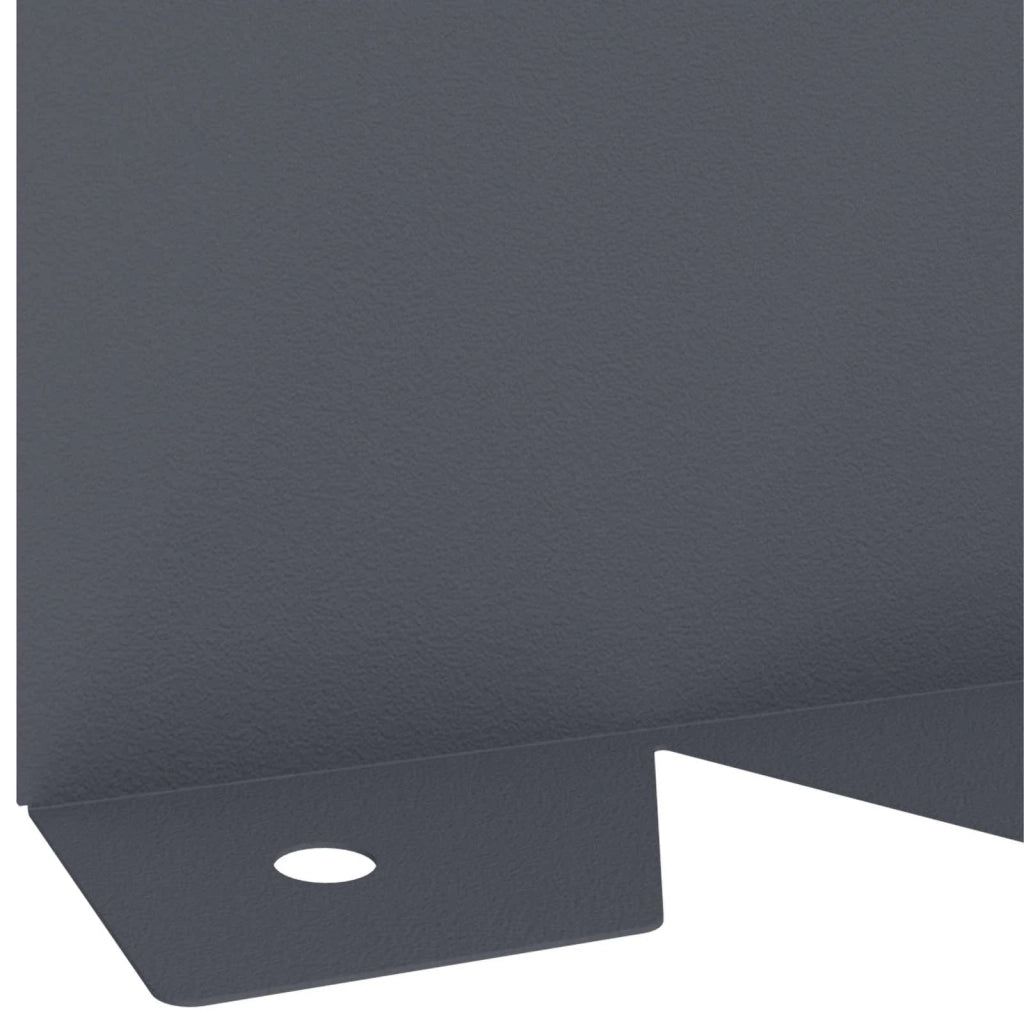 Bordura per Prato 30 pz 102 x 10 x 4 cm Acciaio Antracite 8008750