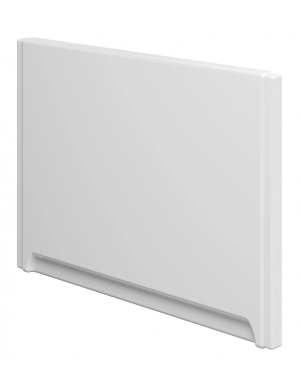 Grembiule vasca laterale universale 70x57 cm in acrilico bianco