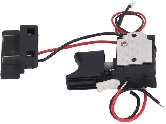 Regolatore di velocità elettrico - Interruttore a pulsante - Regolazione di velocità wireless - Interruttore a pulsante manuale - 7,2-24V - Ideale per strumenti elettrici - Codice prodotto: ...