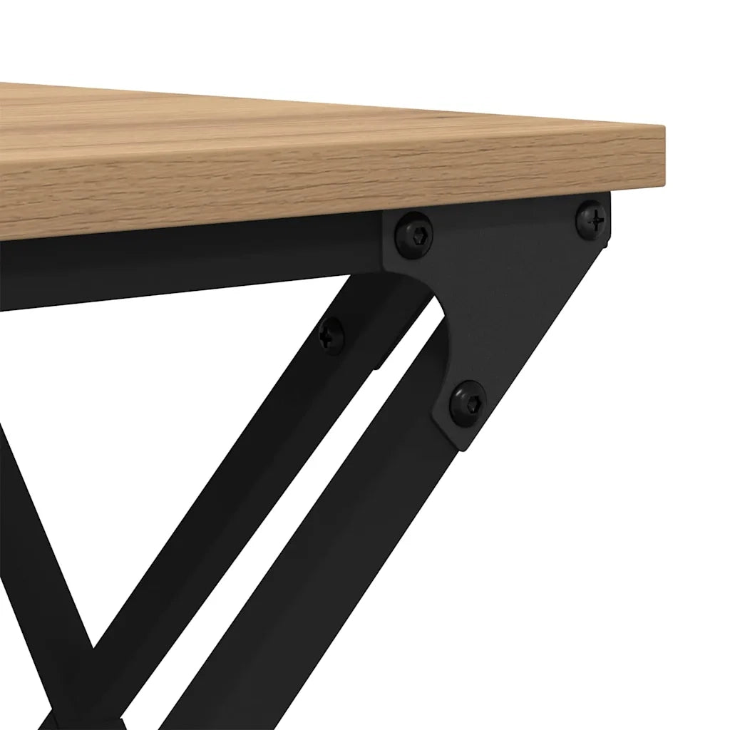 Tavolino da salotto Rovere artigianale 100 x 49 x 40 cm 882767