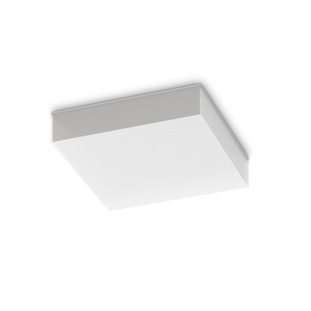 Plafoniera Collezione SNOW LED 18W Luce Calda 3000K Finitura Bianco Ideal Lux