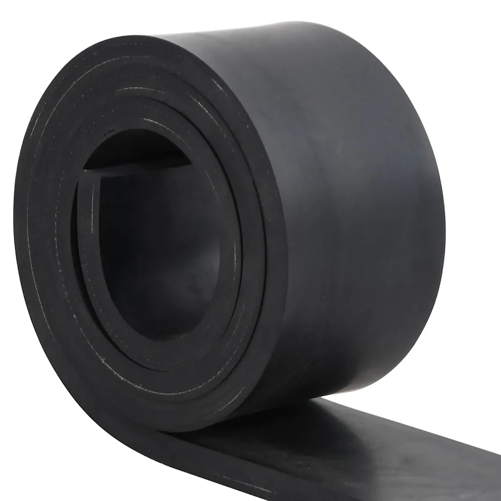 Bordo in Gomma per Spazzaneve Nero 200x8x1 cm 4103514
