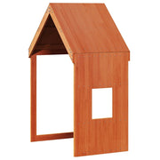 Tetto Letto Bambini Marrone Cera 60x99x139,5 cm Massello Pino CFW5235763