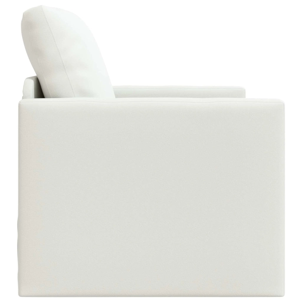 Divano letto | Sof¨¤ letto | Letto singolo 60cm Bianco Pelle Artificiale