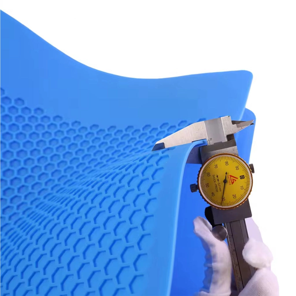 Tappetino Antistatica ESD per Saldatura 825x370 mm – Resistente 500°C | Silicone Organico, Organizer