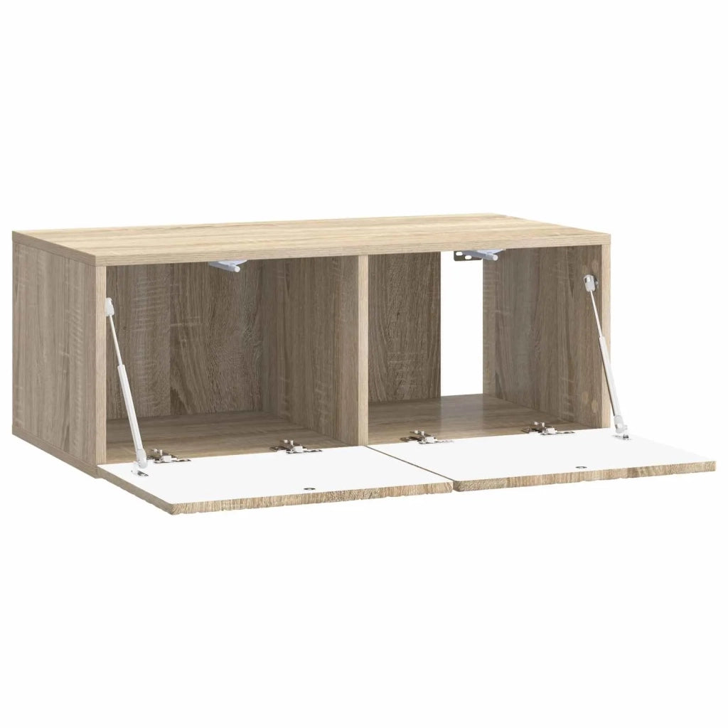 Mobile TV da Muro | Armadietto TV | Mobile Porta TV 78,5 x 31 cm Rovere Sonoma