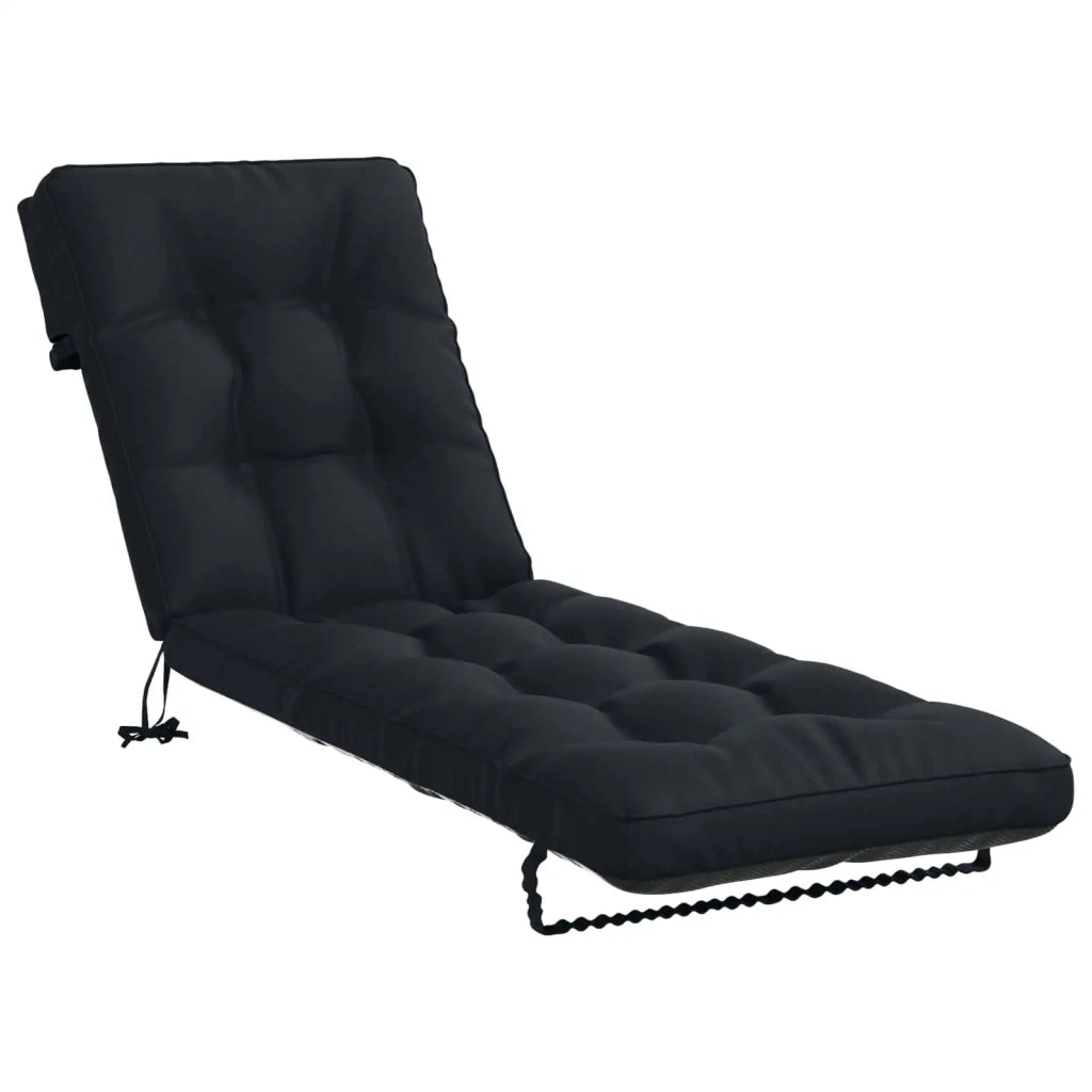 Cuscino per Lettino VIANEN 100% Poliestere Blu Scuro 953836