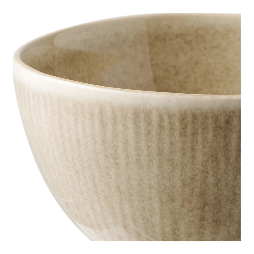 Set 4 ciotole Viola in stoneware beige ø14,5x7,5 cm