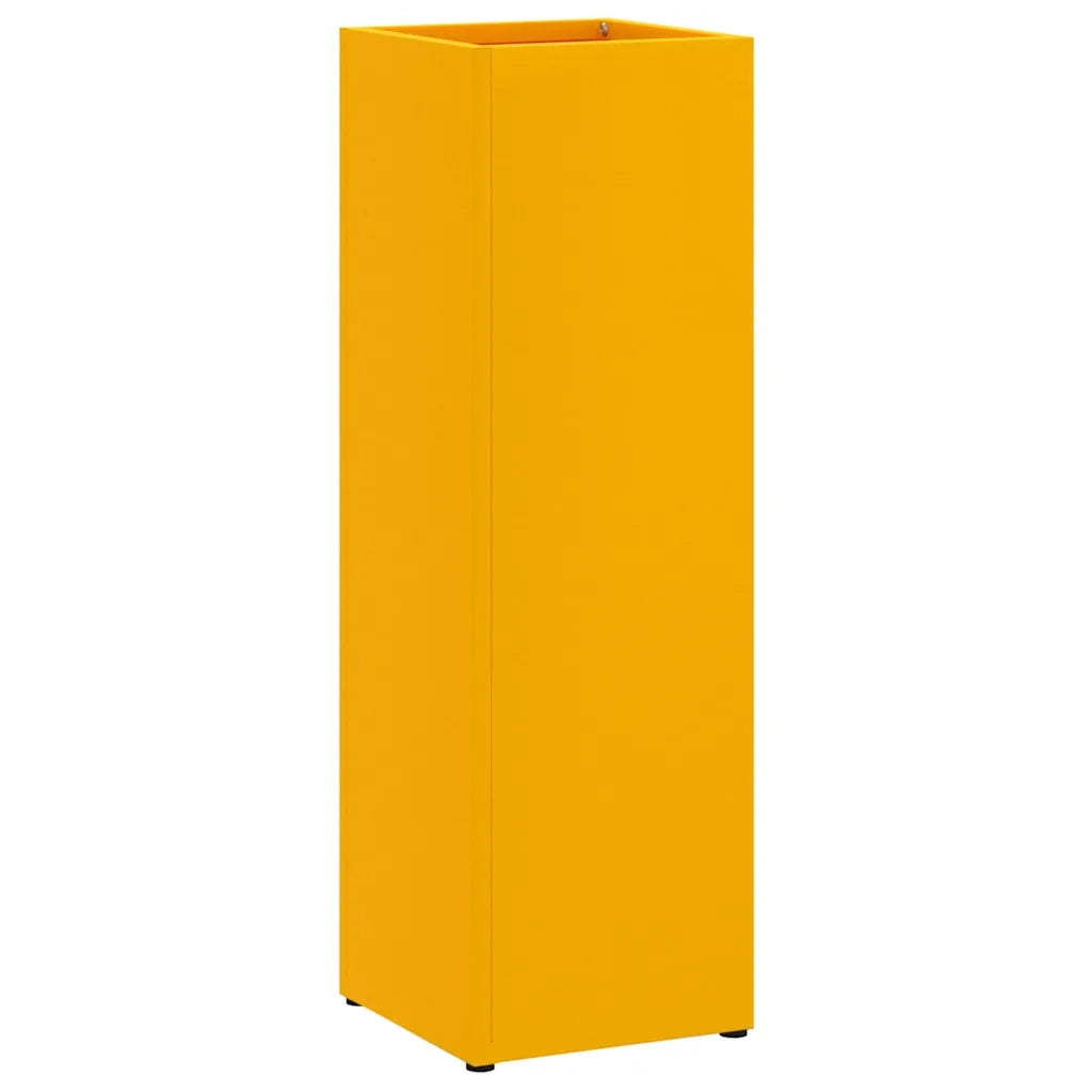 Supporto per Ombrellone Senape 15,5 x 15,5 x 49 cm Metallo 868485