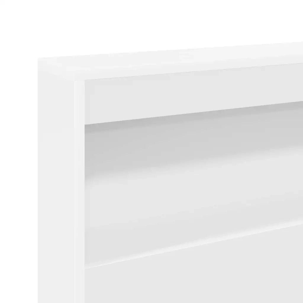 Testata contenitore Bianco 120 cm Legno multistrato 3335477