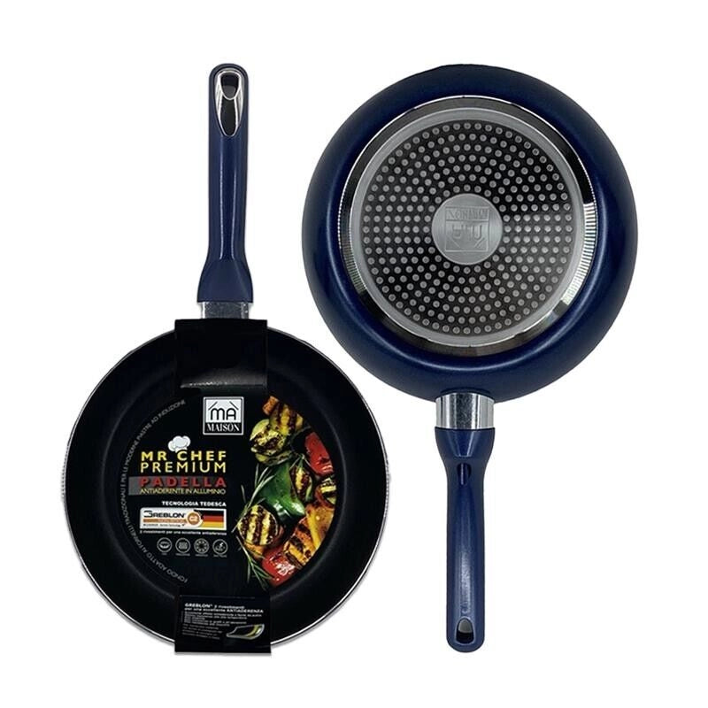 MA MAISON MR CHEF PREMIUM PADELLA CM.30 ANTIADERENTE IN ALLUMINIO CUCINA TRADIZIONALE E INDUZIONE