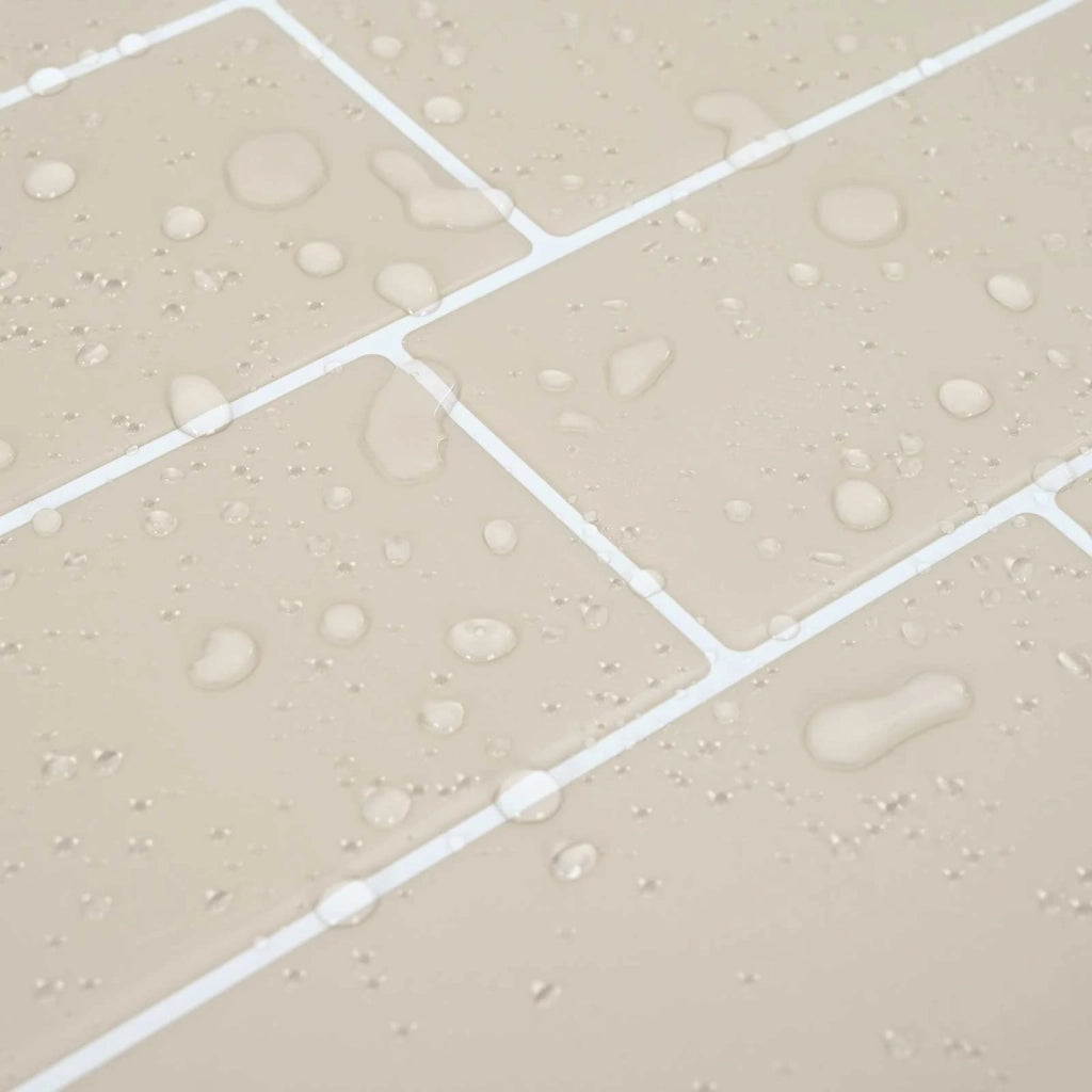 Piastrella subway 20 pcs Beige 29 x 21 cm Poliuretano e PET 42046154