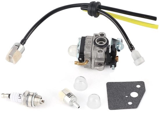Set di carburatori 100% nuovo - Adatto per GX31/GX22/FG100 - In alluminio - Incluso 6 accessori - Peso 177 g