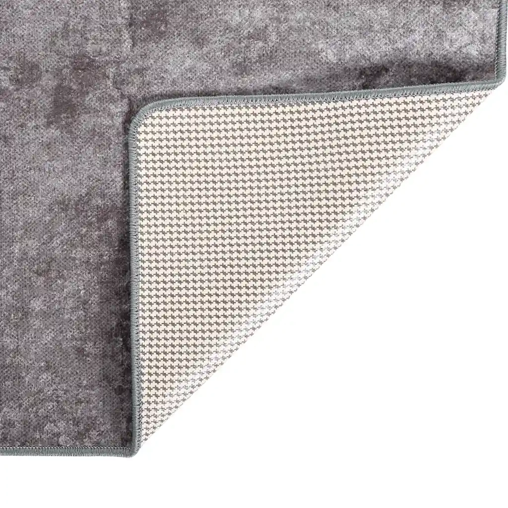 Tappeto Lavabile 120x180 cm Grigio 337960