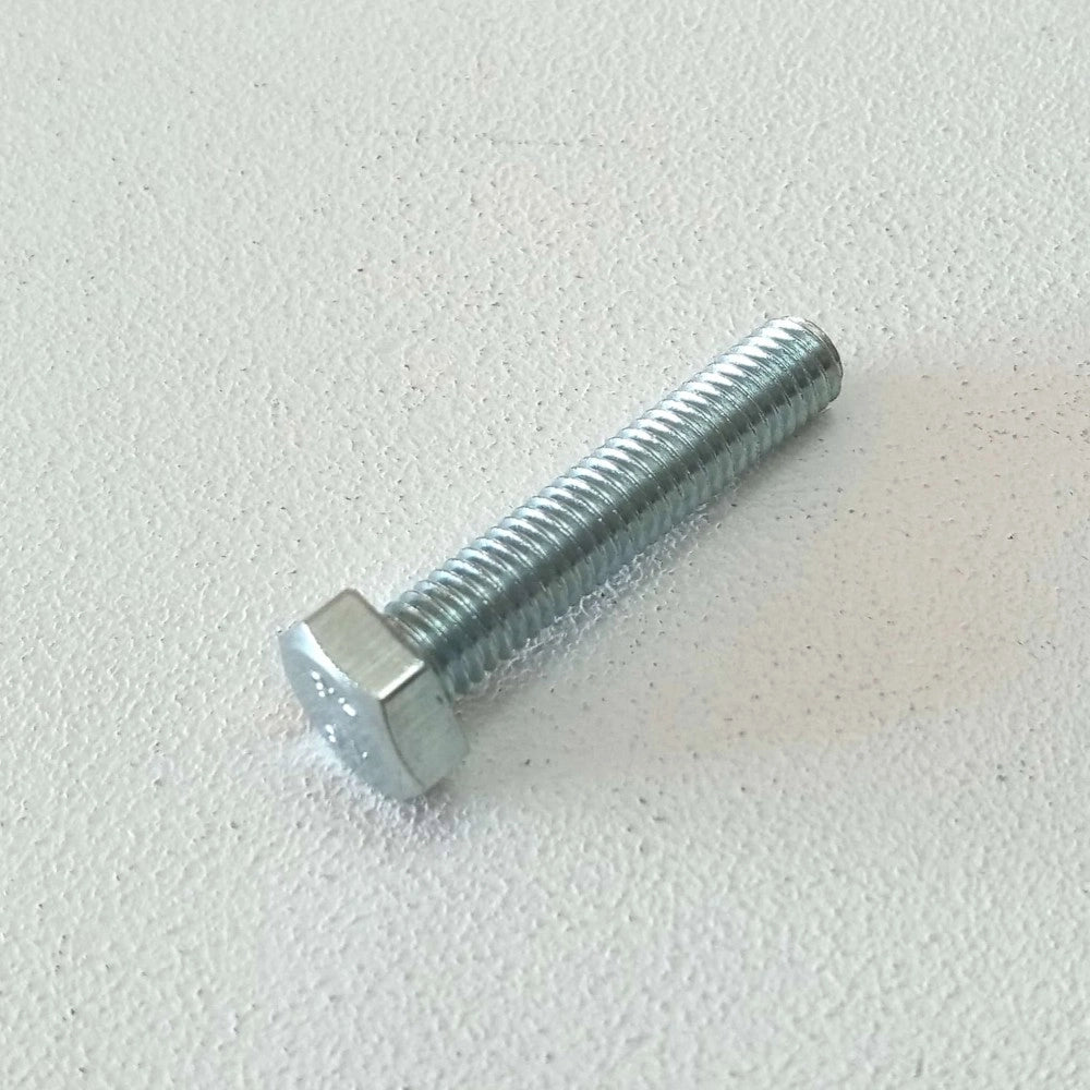 Vite metallica zincata 8x40mm - 10pz chiave 13 testa esagonale tutta filettata