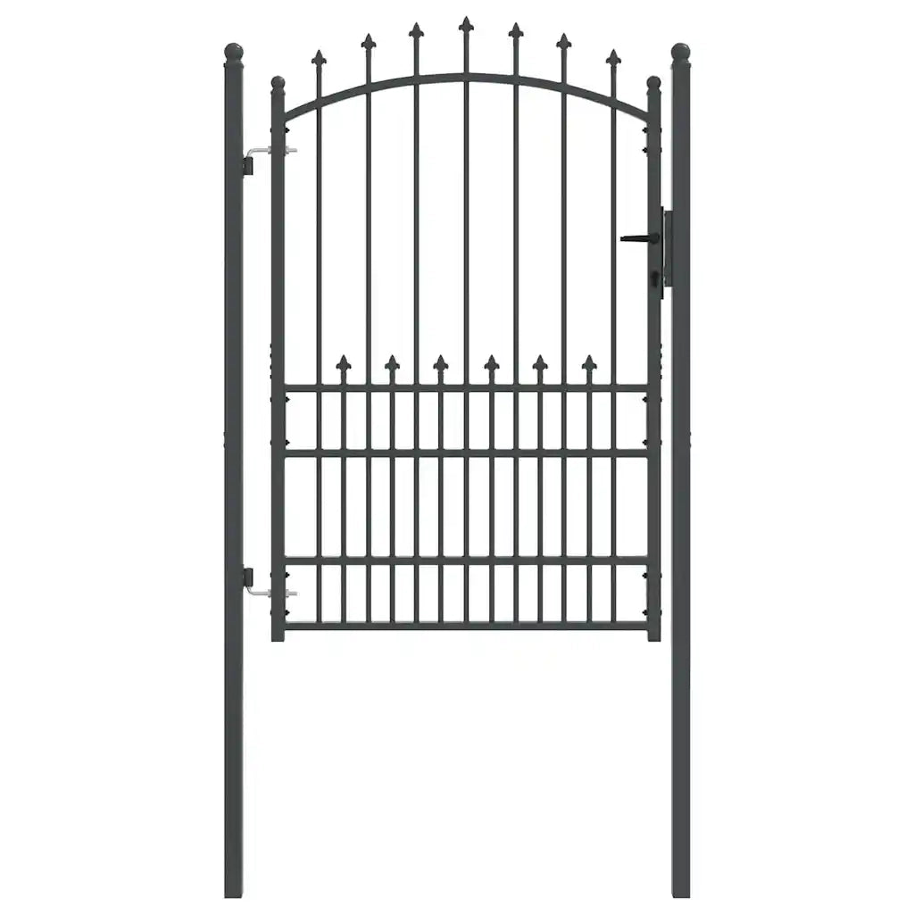 Cancello della recinzione con punte EMMEN 170 x 100 cm 42009020