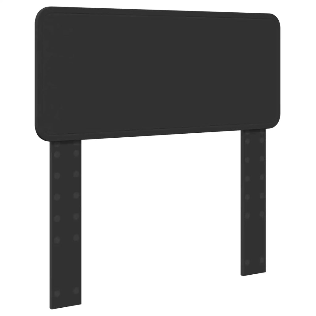 Struttura del letto con testiera Nero 90 x 190 cm Pino massello 3412133