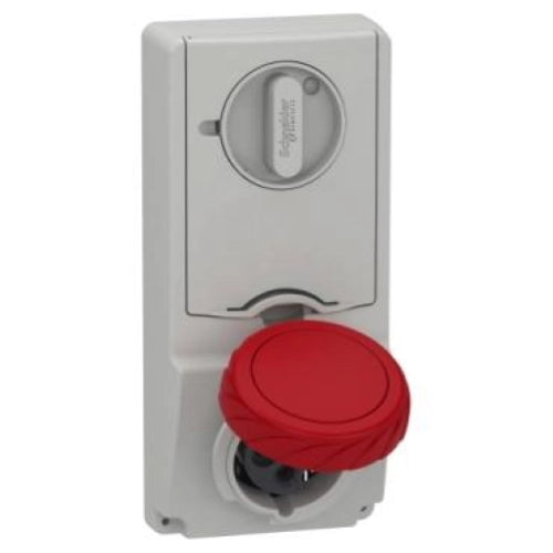 PRESA DA INCASSO INTERBLOCCATA CON FUSIBILE UNIKA IP65 16A 380V 3P+T