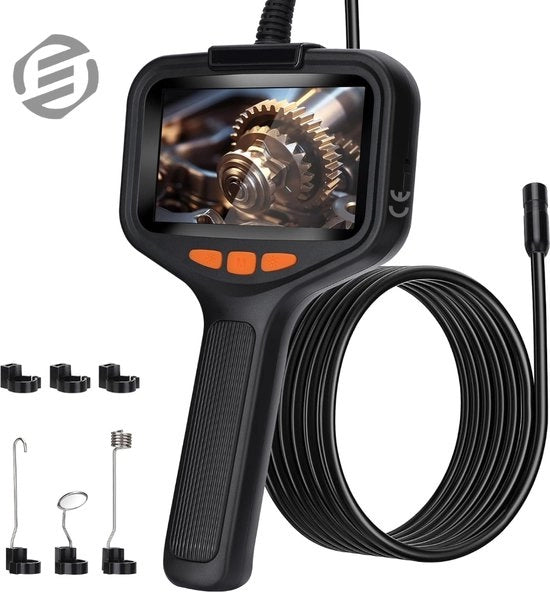 Endoscoop Premium per iPhone - Cassetta di Inspezione - Cassetta di Ispezione - Cassetta Acqua-Resistente - Cassetta con Fotocamera HD - Qualità Elevata