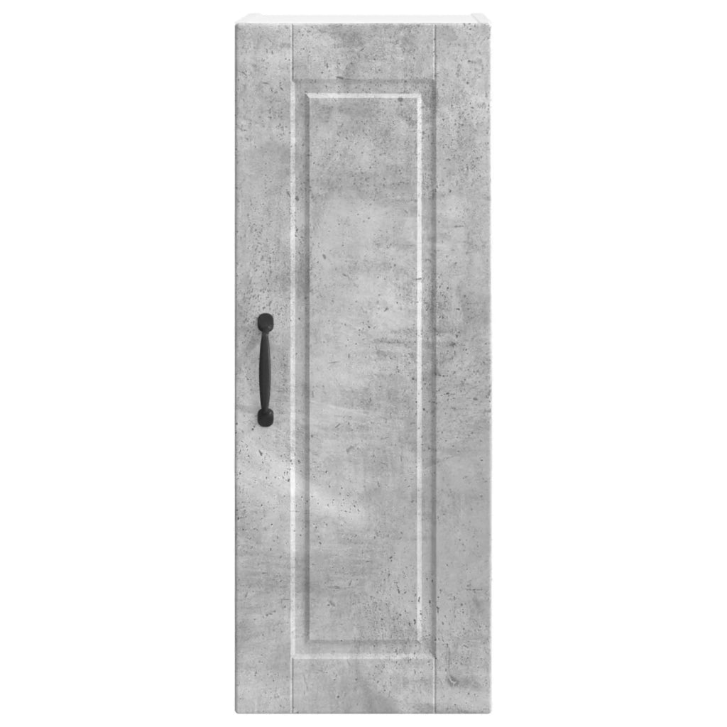 Mobile da cucina con lo scaffale-Armadio da cucina Grigio cemento 30 x 31 x 80 cm 362646