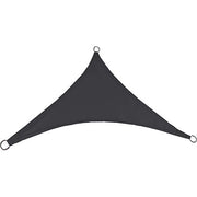 VELA OMBREGGIANTE LUXURY TRIANGOLARE STARS  POLIESTERE GRIGIO GR/MQ 180 MT 3,6X3,6X3,6