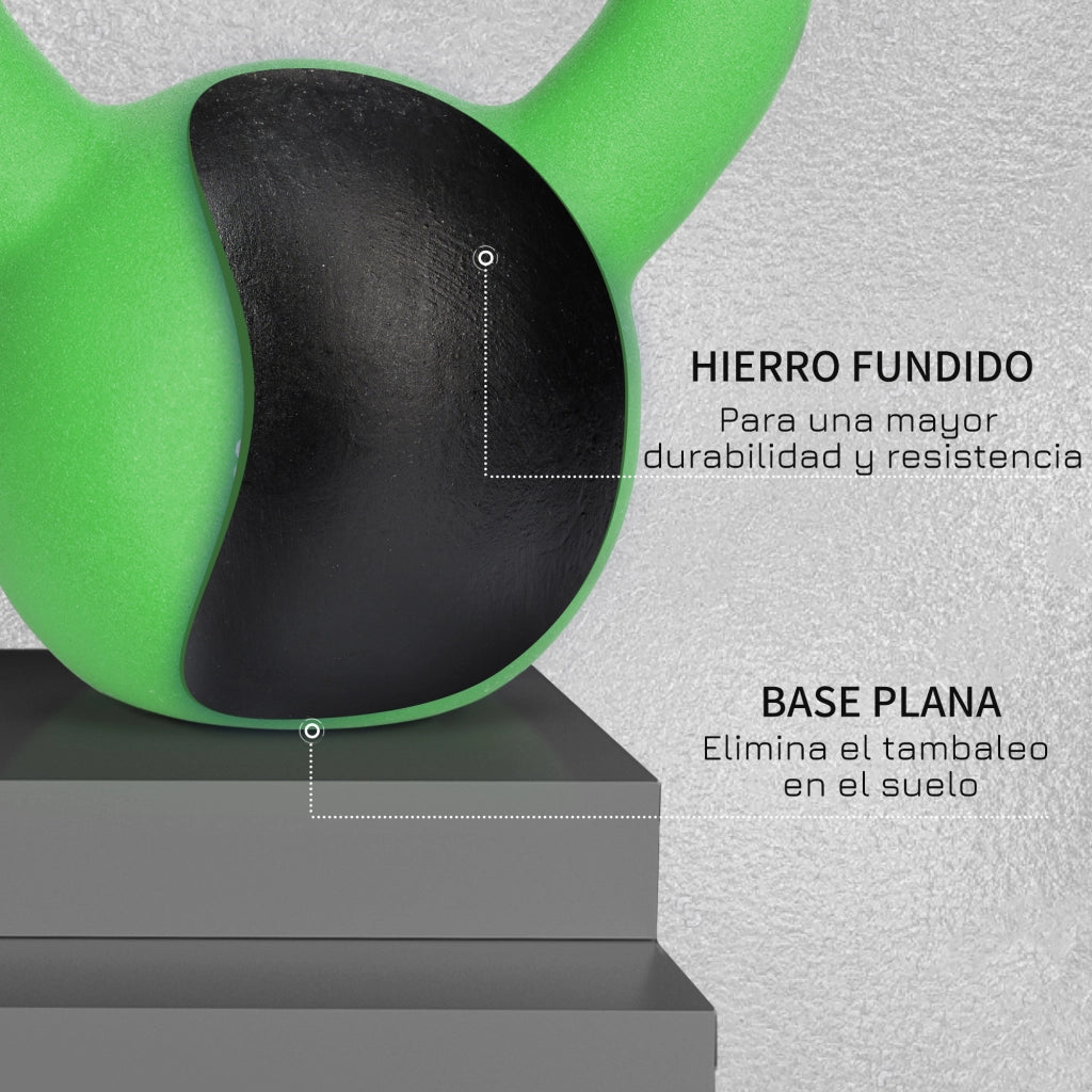 Pesa Rusa 12 kg ¨C Minimal ¨C Verde 20x13x23 cm