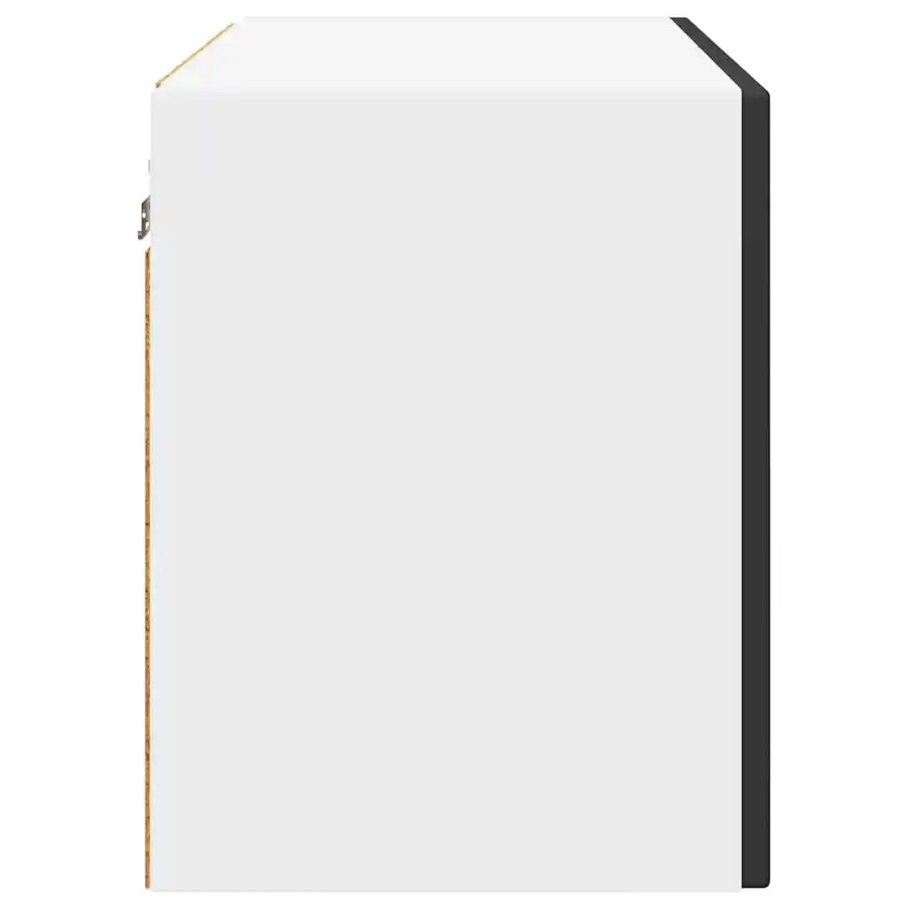 Pensile da cucina | Armadietto a muro PORTO Nero 60 x 31 x 40 cm Legno multistrato