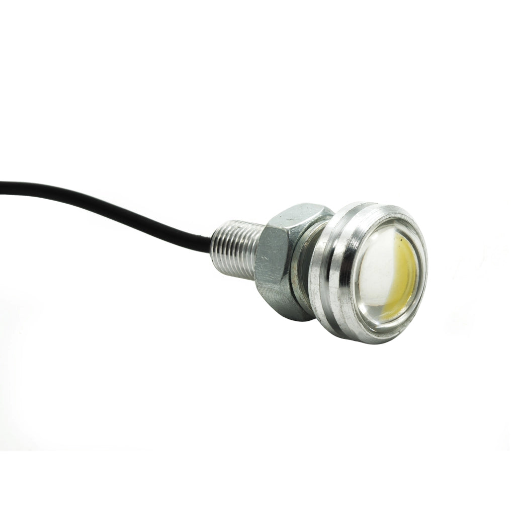 Led punto luce 3w IP67 segnapassi faretto scala esterni bagno doccia barca 12v LUCE 6000K