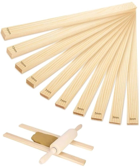 Kit di disegno per ceramica a matita di legno da 10 pezzi