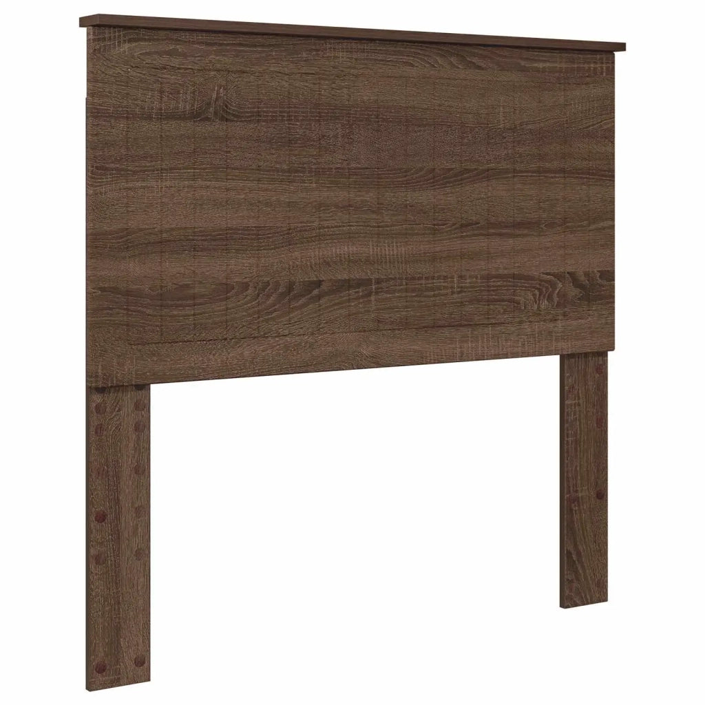 Testiera | Testata con Testiera | Testata Rovere Marrone 100 cm Legno multistrato