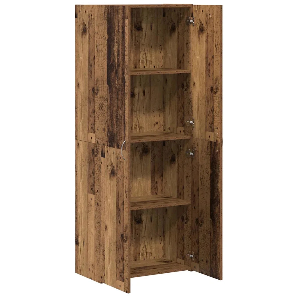 Mobile per Ufficio con porta Legno vecchio 70 x 32 x 77.5 cm