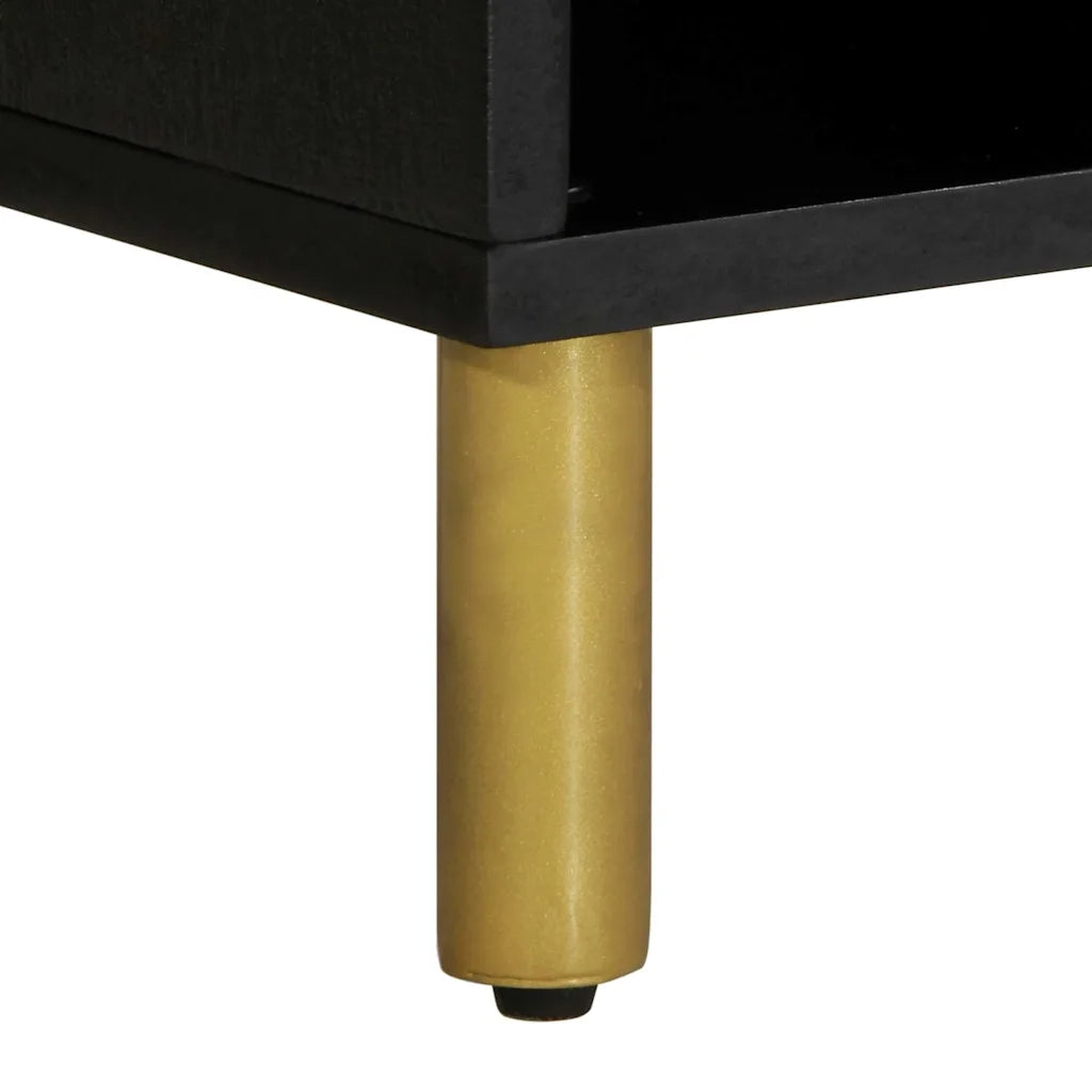 Mobile TV | Armadietto TV | Mobile Porta TV Nero 100x33x46 cm in Legno Multistrato