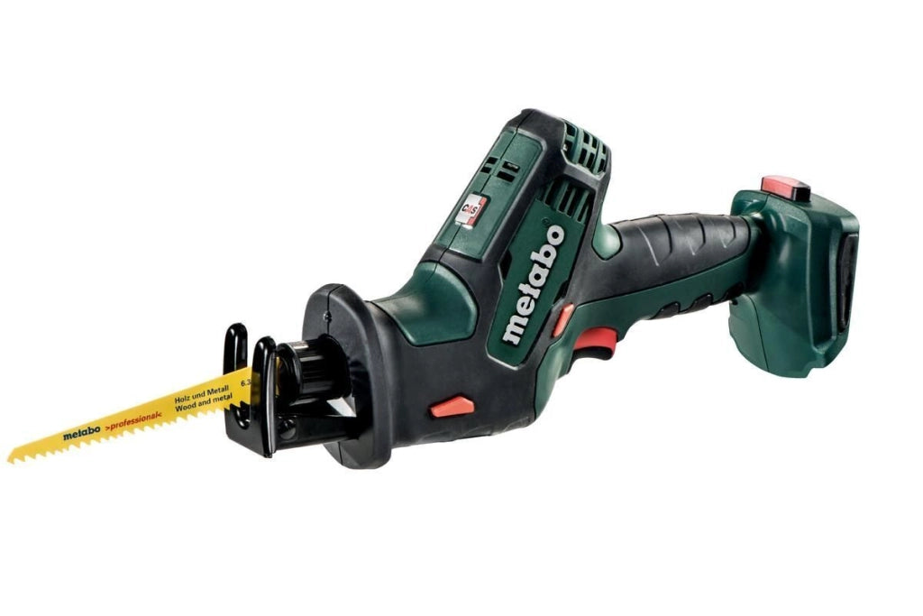 Metabo 602266840 SSE 18 LTX Compact Seghetto Alternativo a Batteria 18V 13 mm 1.4 Kg colore Verde Scuro