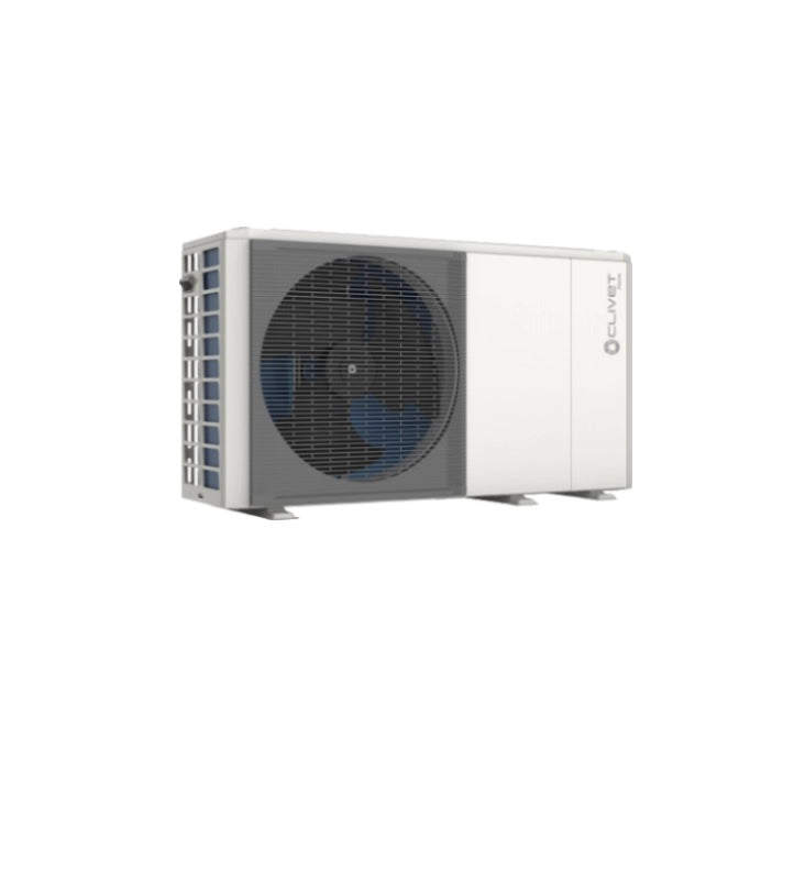 Pompa di Calore Monoblocco Aria-Acqua Inverter Clivet EDGE EVO 2.0 - EXC 6,35 kW WiSAN-YME 1 S 3.1 R-32 con comando a filo e wi-fi incluso
