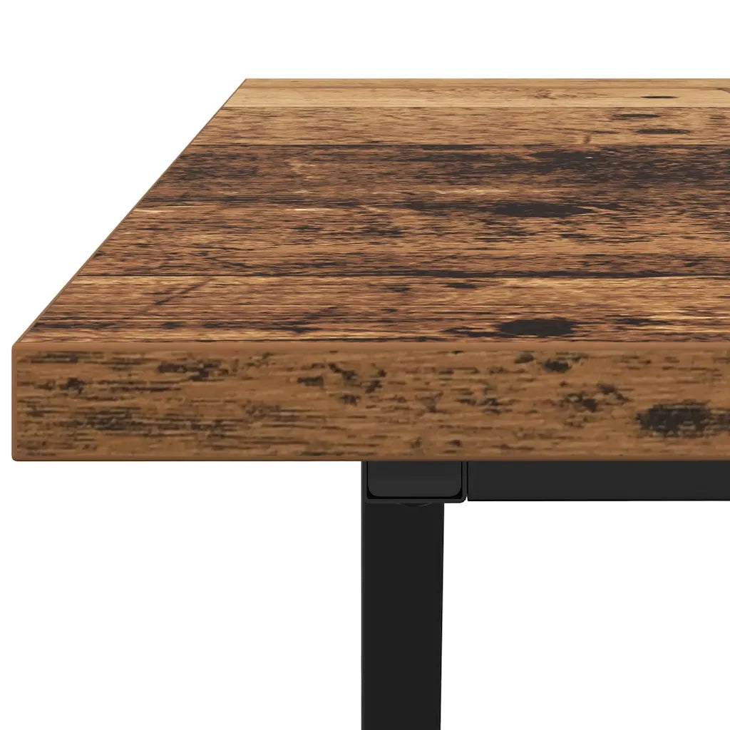 Tavolino da Salotto-Tavolino da soggiorno-Tavolo Legno vecchio 100 x 50 x 40 cm