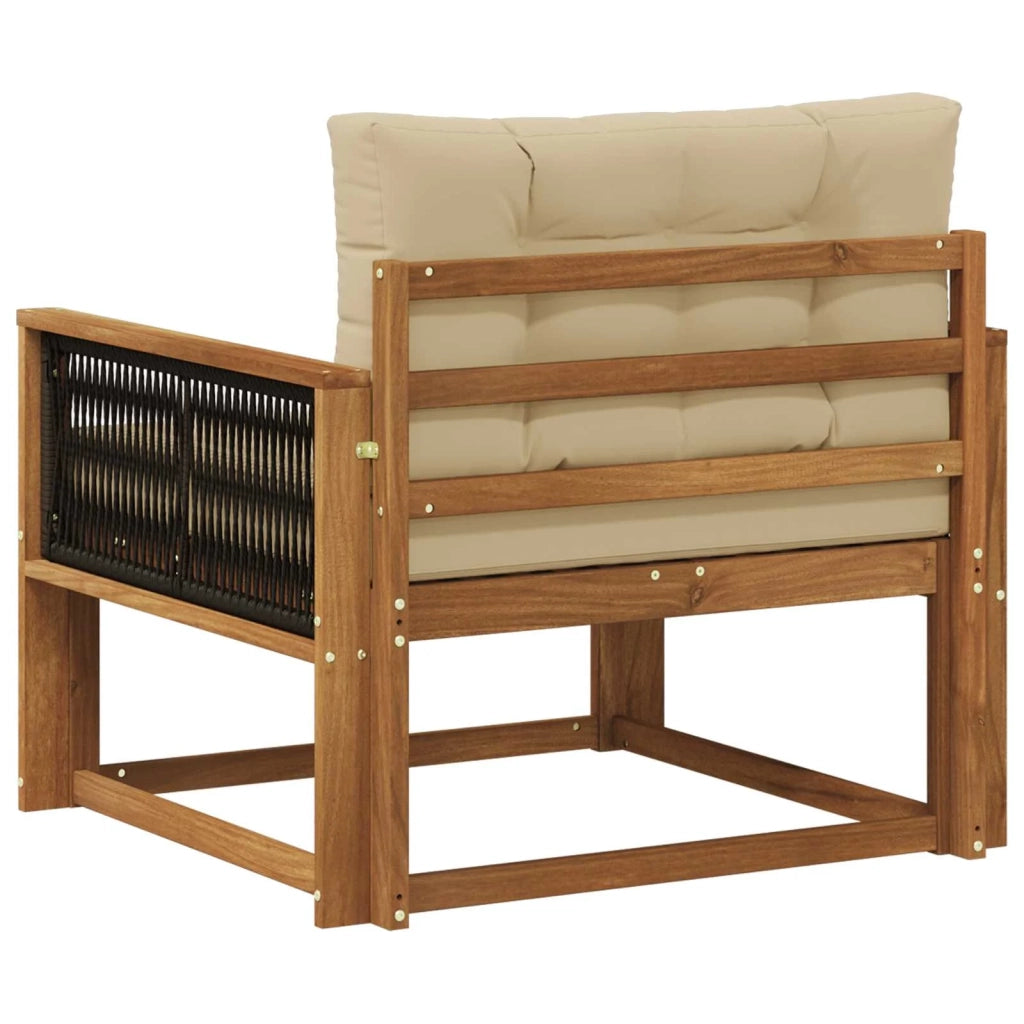 Divano centrale per esterno-Divano componibile Naturale 380488
