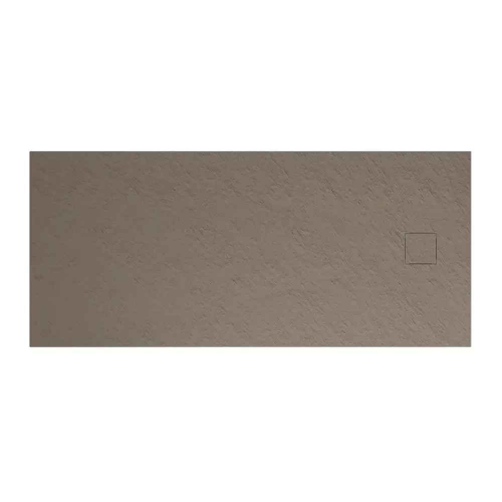 Piatto doccia 70x180 cm colore marrone effetto pietra | Samos
