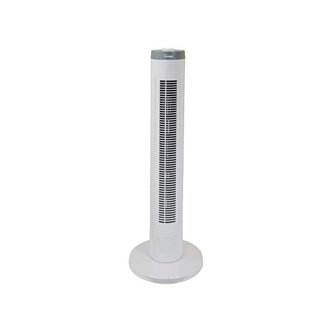 Bimar VC77 Ventilatore a Colonna 80 cm 3 Velocita' Timer 60 min Oscillazione Automatica Motore Induzione 45W colore Bianco