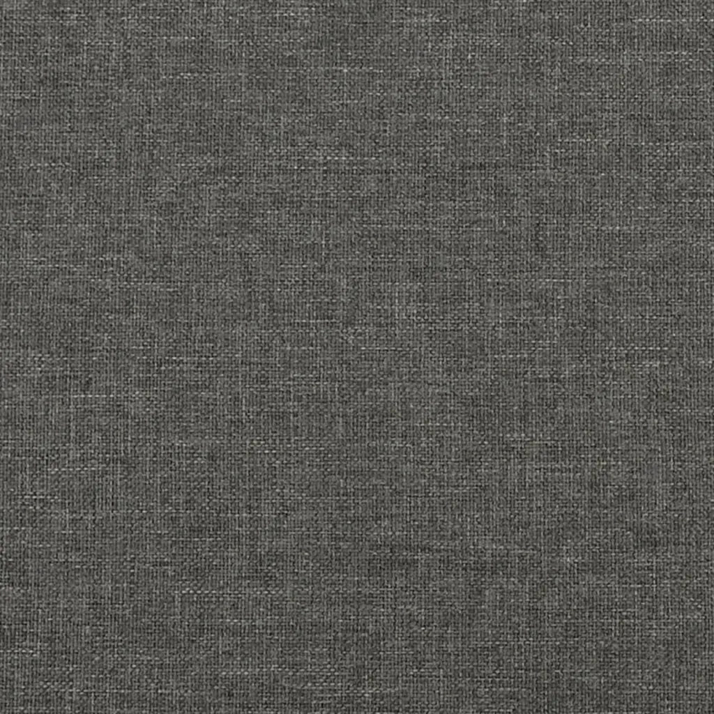 Testiera | Testata Grigio Scuro 180x5x78/88 cm in Tessuto