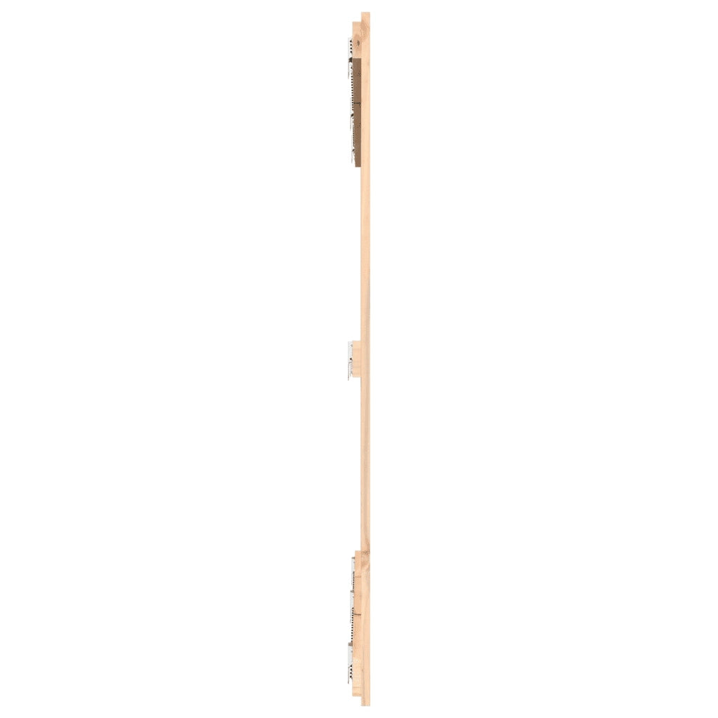 Testiera | Testata da Parete 159,5x3x110 cm in Legno Massello di Pino
