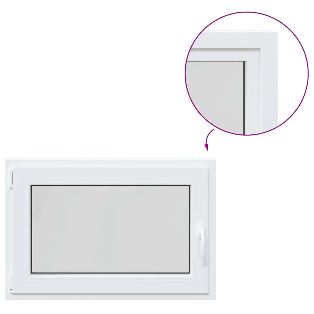 Finestra per Soffitta RISOR 90 x 55 cm PVC e Vetro 42047851