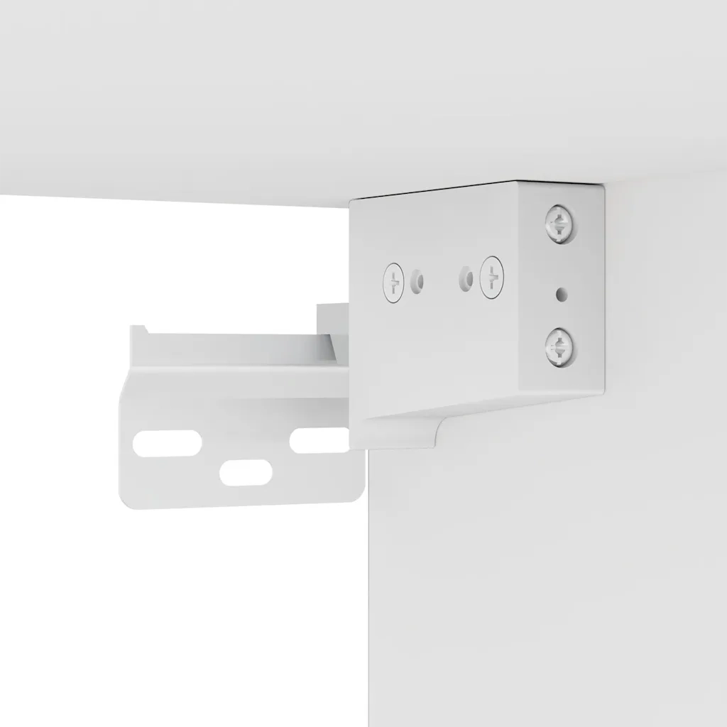 Set Mobili Porta TV 8 pz Bianco in Legno Multistrato 3078704